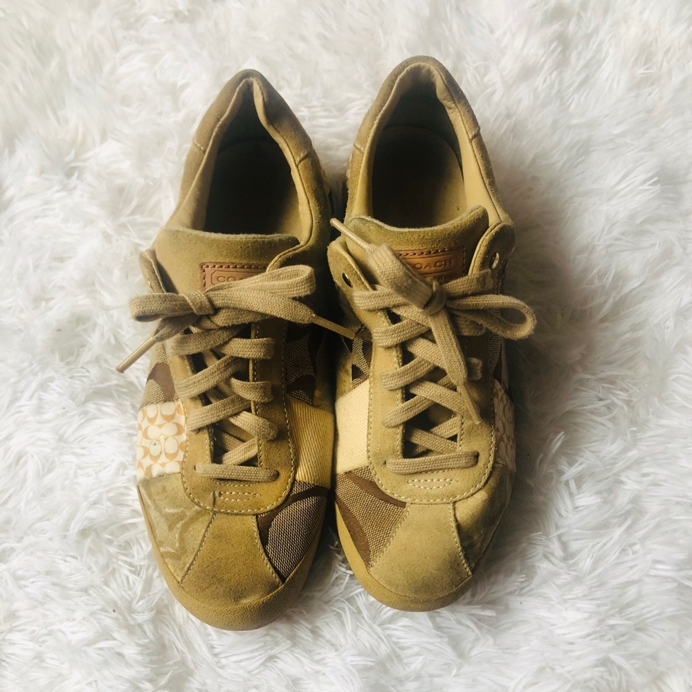 Coach Patchwork Sneakers - image 1